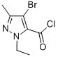 4-BROMO-1-ETHYL-3-METHYL-1H-PYRAZOLE-5-CARBONYL CHLORIDE CAS#: 175277-00-6