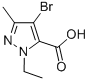 4-BROMO-1-ETHYL-3-METHYL-1H-PYRAZOLE-5-CARBOXYLIC ACID CAS#: 175276-99-0
