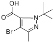 4-BROMO-1-(TERT-BUTYL)-3-METHYL-1H-PYRAZOLE-5-CARBOXYLIC ACID CAS#: 128537-60-0