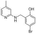 4-BROMO-2-([(4-METHYL-2-PYRIDINYL)AMINO]METHYL)BENZENOL CAS#: 303091-51-2