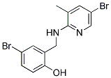 4-BROMO-2-([(5-BROMO-3-METHYL-2-PYRIDINYL)AMINO]METHYL)BENZENOL CAS#: 298215-64-2