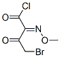 4-BROMO-2-(METHOXYIMINO)-3-OXOBUTYRYLCHLORIDE CAS#: 115922-43-5