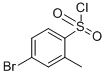 4-BROMO-2-METHYLBENZENE-1-SULFONYL CHLORIDE CAS#: 139937-37-4