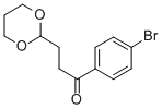 4'-BROMO-3-(1,3-DIOXAN-2-YL)PROPIOPHENONE CAS#: 376637-07-9