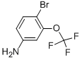 4-BROMO-3-TRIFLUOROMETHOXY-PHENYLAMINE CAS#: 116369-25-6