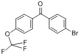 (4-BROMO-PHENYL)-(4-TRIFLUOROMETHOXY-PHENYL)-METHANONE CAS#: 34367-36-7