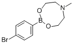 4-BROMOBENZENEBORONIC ACID N-METHYLDIETHANOLAMINE ESTER CAS#: 133468-58-3