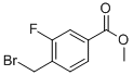 4-BROMOMETHYL-3-FLUOROBENZOIC ACID METHYL ESTER CAS#: 128577-47-9