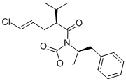 4-Benzyl-3-(5-chloro-2-isopropyl-pent-4-enoyl)-oxazolidin-2-one CAS#: 324519-70-2