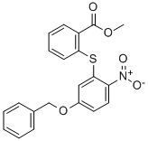 4-Benzyloxy-2-(2carbomethoxy)thiophenylnitrobenzene CAS#: 329217-03-0