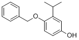 4-Benzyloxy-3-isopropyl-phenol CAS#: 156740-94-2