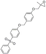 4-Benzyloxy-4''-(2,3-epoxy-2-methylpropoxy)-diphenylsulfone CAS#: 141420-50-0