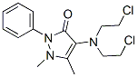 4-[Bis(2-chloroethyl)amino]-1,2-dihydro-1,5-dimethyl-2-phenyl-3H-pyrazol-3-one CAS#: 39197-06-3
