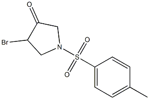 4-BroMo-1-tosylpyrrolidin-3-one CAS#: 170456-82-3
