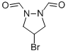 4-Bromo-1,2-pyrazolidinedicarboxaldehyde CAS#: 162887-23-2