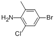 4-Bromo-2-chloro-6-methylaniline CAS#: 30273-42-8