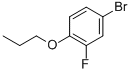 4-Bromo-2-fluoro-1-propoxybenzene CAS#: 127326-77-6
