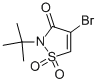 4-Bromo-2-tert-butyl-1,1-dioxo-1,2-dihydroisothiazol-3-one CAS#: 126623-65-2