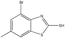 4-Bromo-6-methylbenzo[d]thiazole-2-thiol CAS#: 155596-89-7