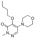 4-Butoxy-2-methyl-5-morpholinopyridazin-3(2H)-one CAS#: 39020-77-4