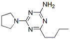 4-Butyl-6-(1-pyrrolidinyl)-1,3,5-triazin-2-amine CAS#: 30084-05-0