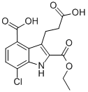4-CARBOXY-7-CHLORO-2-(ETHOXYCARBONYL)INDOLE-3-PROPANOIC ACID CAS#: 36800-68-7