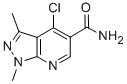 4-CHLORO-1,3-DIMETHYL-1H-PYRAZOLO[3,4-B]PYRIDINE-5-CARBOXAMIDE CAS#: 175201-98-6