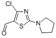 4-CHLORO-2-(1-PYRROLIDINO)-5-THIAZOLECARBOXALDEHYDE CAS#: 175543-06-3