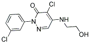 4-CHLORO-2-(3-CHLOROPHENYL)-5-[(2-HYDROXYETHYL)AMINO]-3(2H)-PYRIDAZINONE CAS#: 320421-79-2