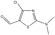 4-CHLORO-2-(DIMETHYLAMINO)-1,3-THIAZOLE-5-CARBALDEHYDE CAS#: 129865-54-9