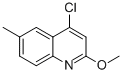 4-CHLORO-2-METHOXY-6-METHYLQUINOLINE CAS#: 123637-52-5