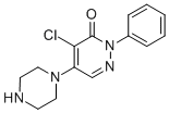 4-CHLORO-2-PHENYL-5-PIPERAZINOPYRIDAZIN-3(2H)-ONE CAS#: 153276-35-8