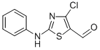 4-CHLORO-2-PHENYLAMINO-THIAZOLE-5-CARBALDEHYDE CAS#: 126193-27-9