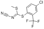 [4-CHLORO-2-(TRIFLUOROMETHYL)PHENYL] METHYL CYANOCARBONIMIDODITHIOATE CAS#: 152382-23-5