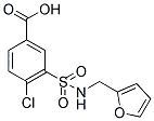 4-CHLORO-3-[(FURAN-2-YLMETHYL)-SULFAMOYL]-BENZOIC ACID CAS#: 380432-44-0