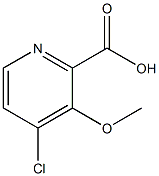 4-CHLORO-3-METHOXYPYRIDINE-2-CARBOXYLIC ACID CAS#: 170621-86-0
