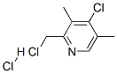 4-CHLORO-3,5-DIMETHYL 2-CHLORMETHYL PYRIDINE.HCL CAS#: 142885-96-9