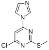 4-CHLORO-6-(1H-IMIDAZOL-1-YL)-2-(METHYLTHIO)PYRIMIDINE CAS#: 321328-88-5