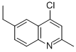 4-CHLORO-6-ETHYL-2-METHYLQUINOLINE CAS#: 123638-09-5