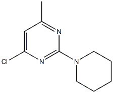 4-CHLORO-6-METHYL-2-(1-PIPERIDINYL)PYRIMIDINE CAS#: 42487-70-7