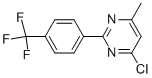 4-CHLORO-6-METHYL-2-[4-(TRIFLUOROMETHYL)PHENYL]PYRIMIDINE CAS#: 125904-05-4
