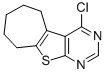 4-CHLORO-6,7,8,9-TETRAHYDRO-5H-CYCLOHEPTA[4,5]THIENO[2,3-D]PYRIMIDINE CAS#: 40106-58-9