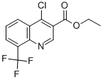 4-CHLORO-8-(TRIFLUOROMETHYL)QUINOLINE-3-CARBOXYLIC ETHYL ESTER CAS#: 31602-11-6