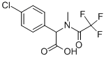4-CHLORO-ALPHA-[METHYL(TRIFLUOROACETYL)AMINO]-BENZENEACETIC ACID CAS#: 143209-98-7