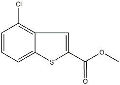 4-CHLORO-BENZO[B]THIOPHENE-2-CARBOXYLIC ACID METHYL ESTER CAS#: 35212-95-4