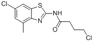4-CHLORO-N-(6-CHLORO-4-METHYL-2-BENZOTHIAZOLYL)-BUTANAMIDE CAS#: 380469-30-7