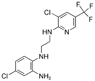 4-CHLORO-N1-(2-([3-CHLORO-5-(TRIFLUOROMETHYL)-2-PYRIDINYL]AMINO)ETHYL)-1,2-BENZENEDIAMINE CAS#: 341966-48-1
