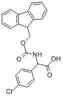 (4-CHLORO-PHENYL)-[(9H-FLUOREN-9-YLMETHOXYCARBONYLAMINO)]-ACETIC ACID CAS#: 339208-91-2