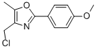 4-CHLOROMETHYL-2-(4-METHOXY-PHENYL)-5-METHYL-OXAZOLE CAS#: 122994-69-8