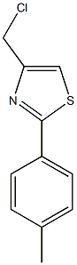 4-(CHLOROMETHYL)-2-(4-METHYLPHENYL)-1,3-THIAZOLE HYDROCHLORIDE CAS#: 35199-18-9